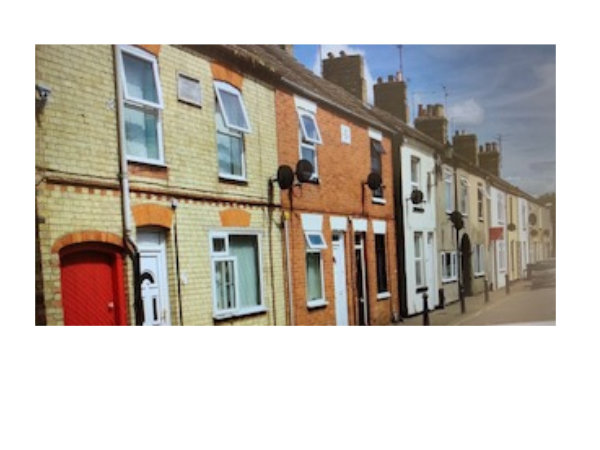 Row of terrace houses