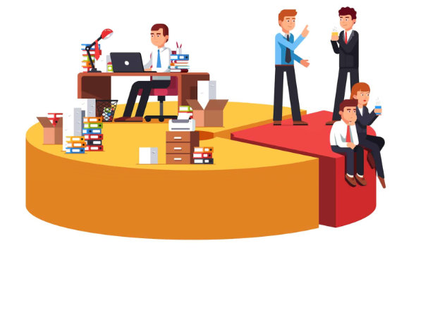 Clip art of office people