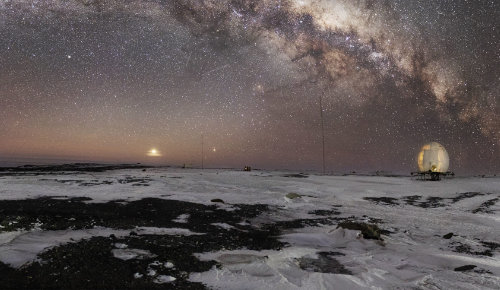 Photo of night sky